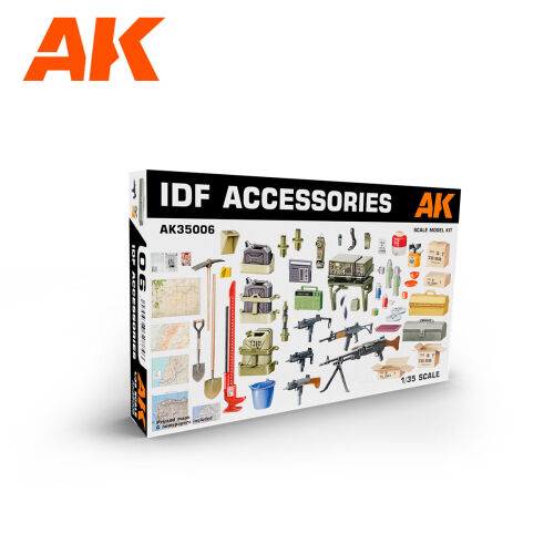 IDF Accessories 1/35 Scale Model Kit