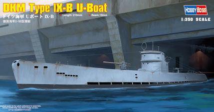DKM Navy Type IX-B U-Boat 1/350
