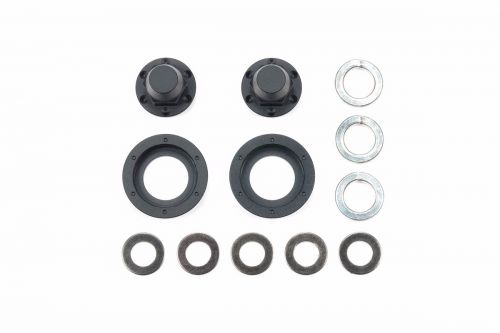 Hub Nuts for Single Wh Bla *2