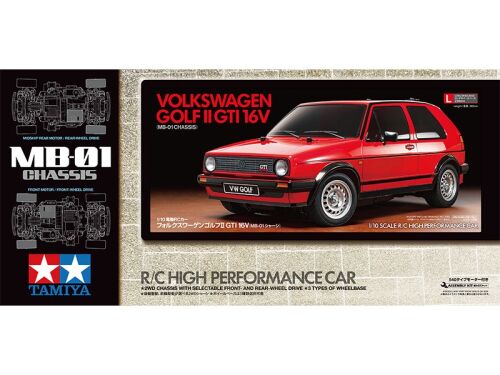 MB-01 VW Golf II GTI 16V 1/10