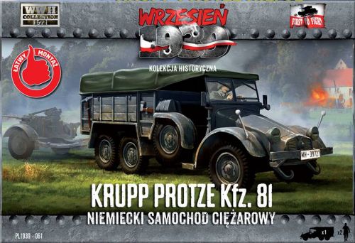 Krupp Protze Kfz.81 + 2 figurky