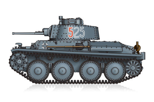 German PzKpfw 38(t) Ausf.E/F