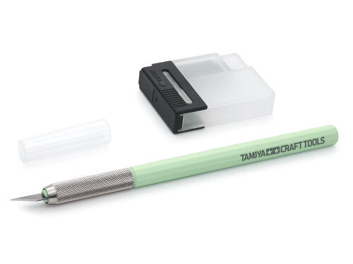 Modelářský nůž s výměným ostřím - MÁTOVÝ