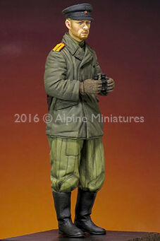 WW2 Russian Tank Commander 1/35