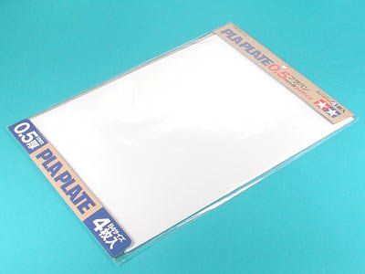 Plastová destička 0.5mm B4 *4