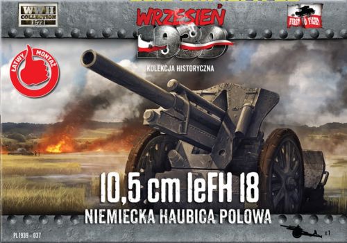 10,5cm leFH 18 German light artillery gu