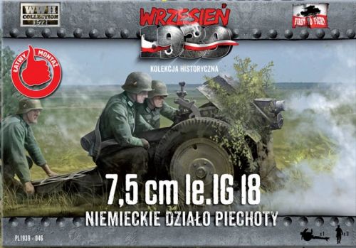 7,5cm leIG 18 German Infantry Cannon