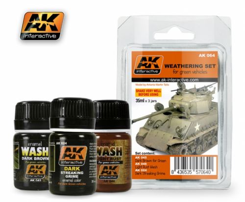 Weathering Set For Green Vehicles