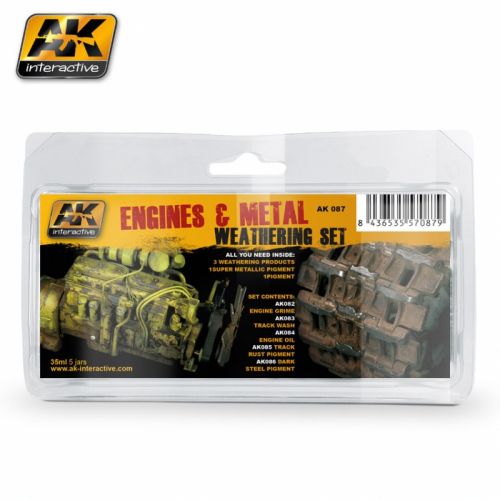 Engine and Metal Weathering Set