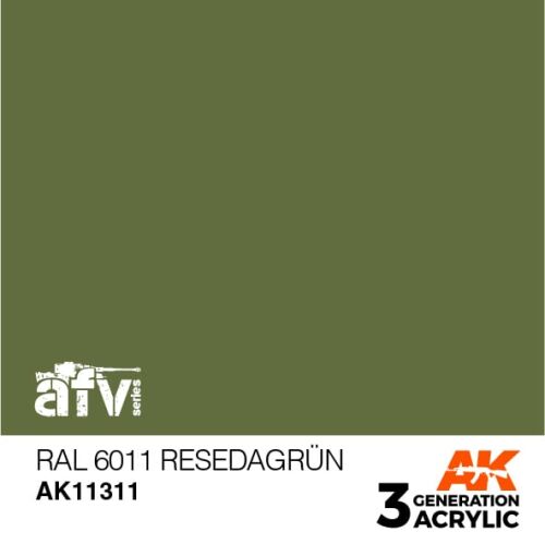 RAL 6011 Resedagrün  17ml