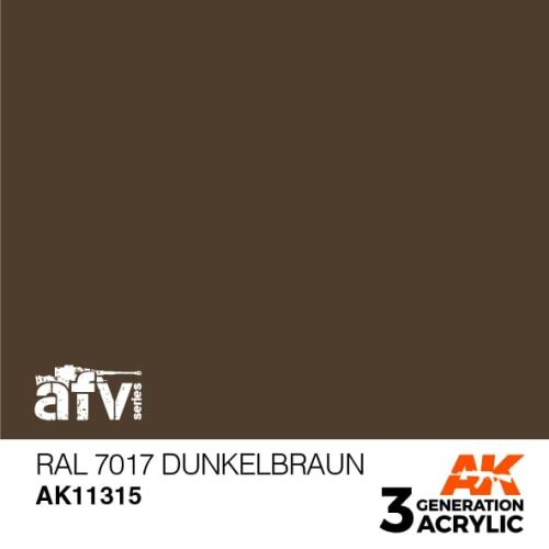 RAL 7017 Dunkelbraun  17ml