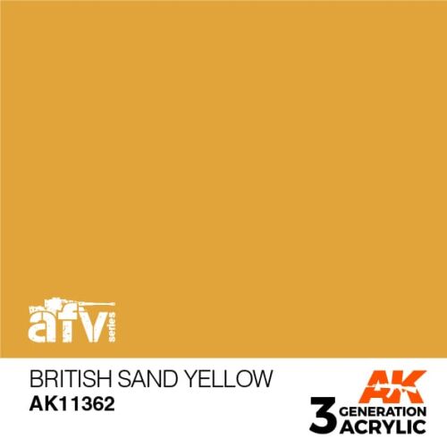 British Sand Yellow 17ml
