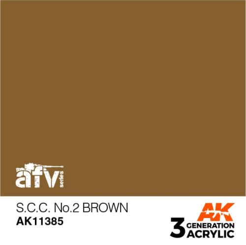 S.C.C.No.2 Brown 17ml