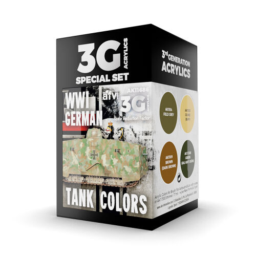 WWI GERMAN TANK COLORS Colors 3G