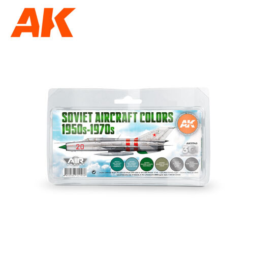 Soviet Aircraft Colors 1950s-1970s SET 3
