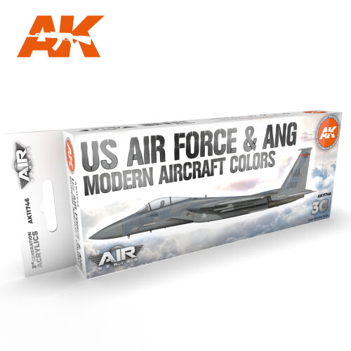 US Air Force & ANG Modern Aircraft Color