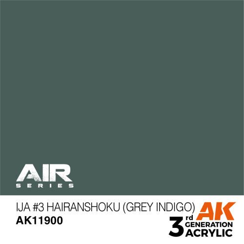 IJA #3 Hairanshoku (Grey Indigo) 17ml