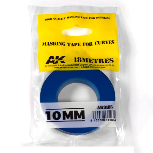 Masking Tape for curves 10mm- Maskovací