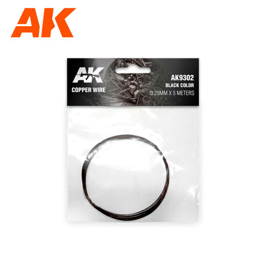 Copper Wire 0.25mm x 5meters BLACK COLOR
