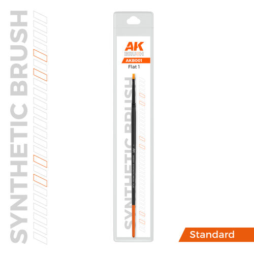 AK Synthetic Brush - Flat 1