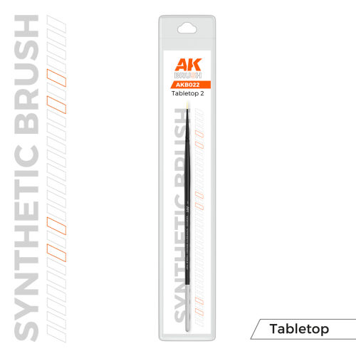 AK Synthetic Tabletop Brush - 2