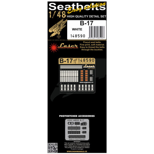 B-17 White (laser) 1/48