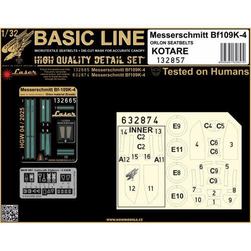 Messerschmitt Bf109K-4 Orlon Basic Line