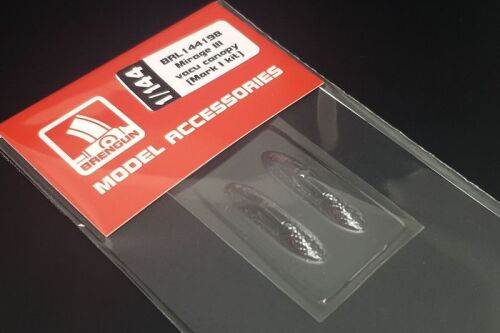 Mirage III vacu canopy (Mark I kit)1/144