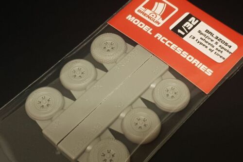 Spitfire 5 spoke wheels set (3 types of