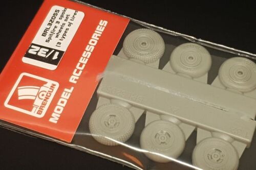 Spitfire 3 spoke wheels set (3 types of