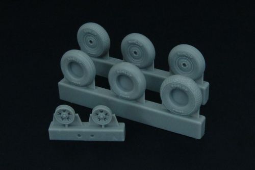 Spitfire 5 spoke wheels set (3 types t.)