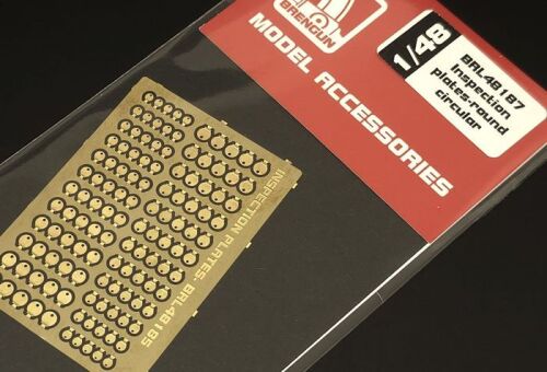 Inspection plates-round circular 1/48