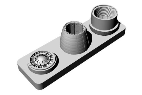 F/A-18E/F engine nozzles set (Revell kit