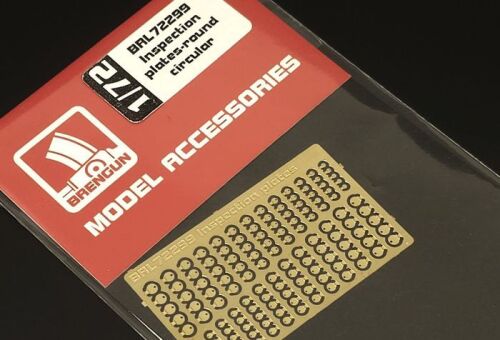 Inspection plates-round circular 1/72