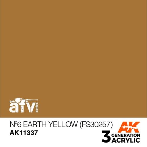 No6 Earth Yellow (FS30257) 17ml