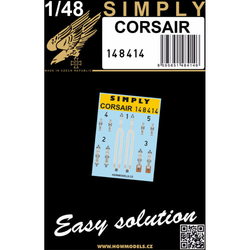 Corsair Simply Seatbelts 1/48