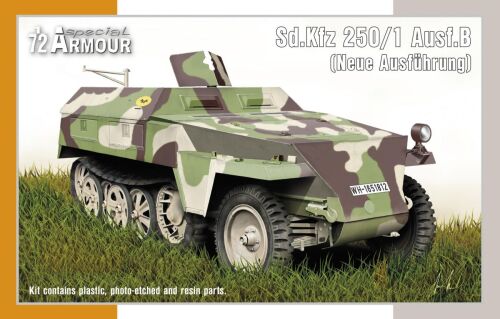 Sd.Kfz.250/1 Ausf.B(Neue Ausführung)1/72