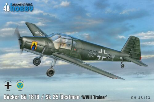 Bücker Bü 181B/Sk25 Bestmann 'WWII Train