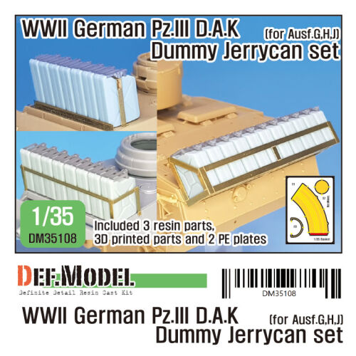 WW2 German Py.III D.A.K. Jerrycan Dummy