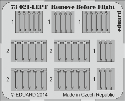 Remove before flight