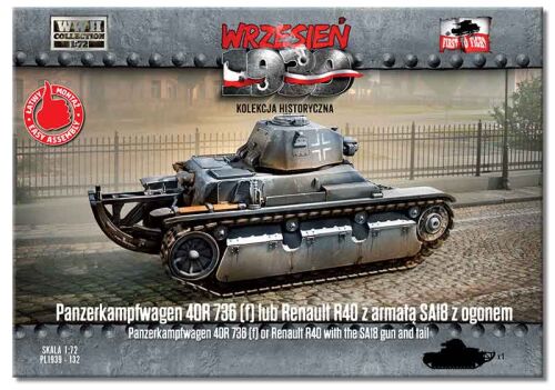 Panzerkampfwagen 40R 736(f) 1/72
