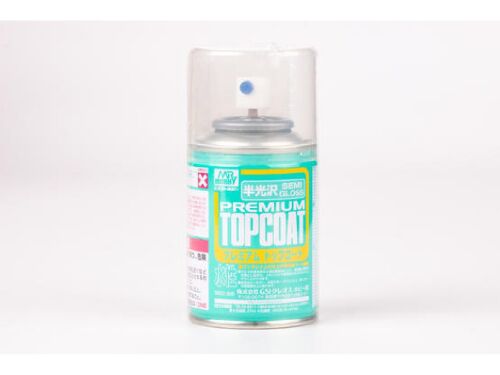 Mr.Premium Top Coat Semi-Gloss Spray