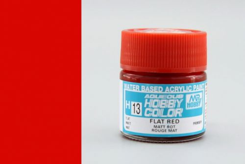 Flat Red - Matně červená