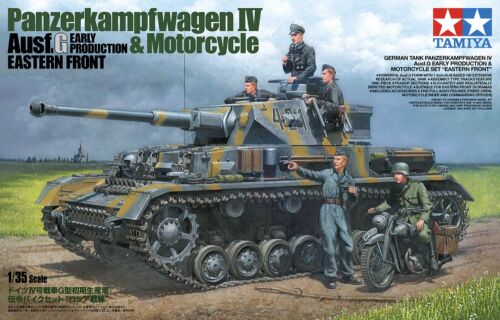 Pz.IV.G & Motorcycle EF 1/35