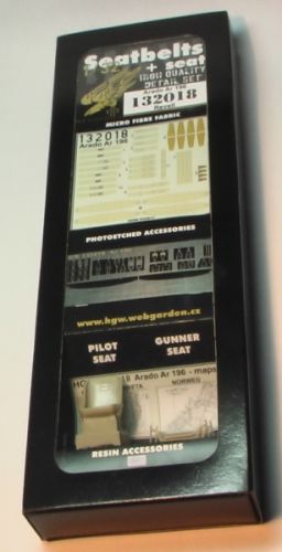 Ar 196 Seatbelts-Seat (Revell)