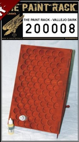 Stojan jen na barvy Vallejo tmavý