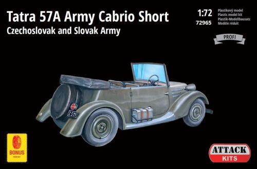 Tatra 57 Army Cabrio Short 1/72