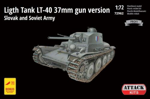 Light Tank LT-40 37mm Gun Version 1/72