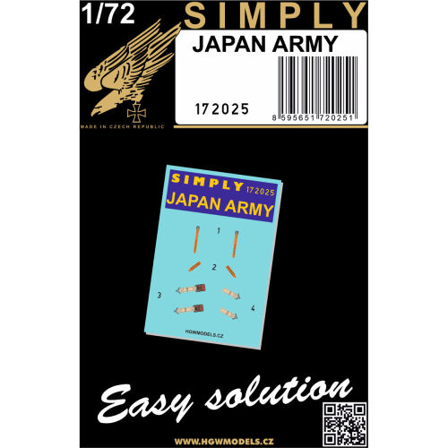Japan army Simply Seatbelts 1/72