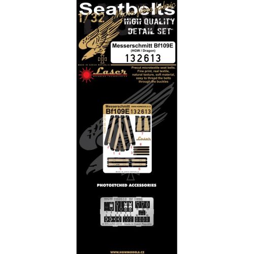 Messerschmitt Bf109E(laser) Seatbelts